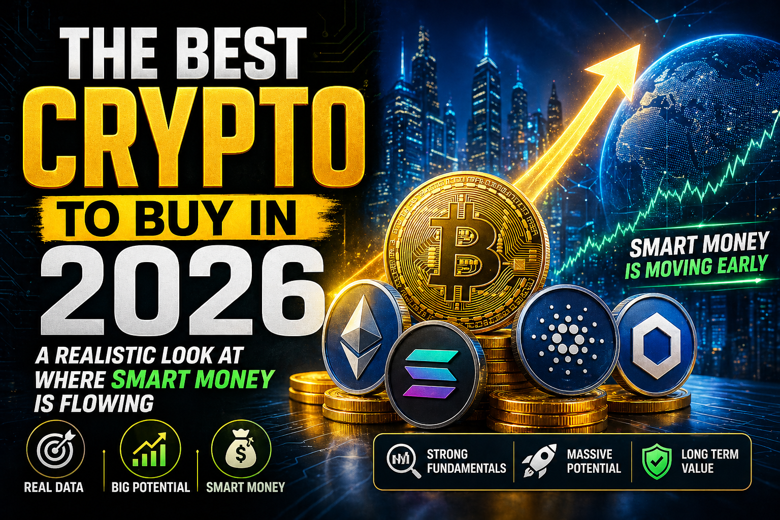 The Best Crypto to Buy in 2026 A Realistic Look at Where Smart Money Is Flowing
