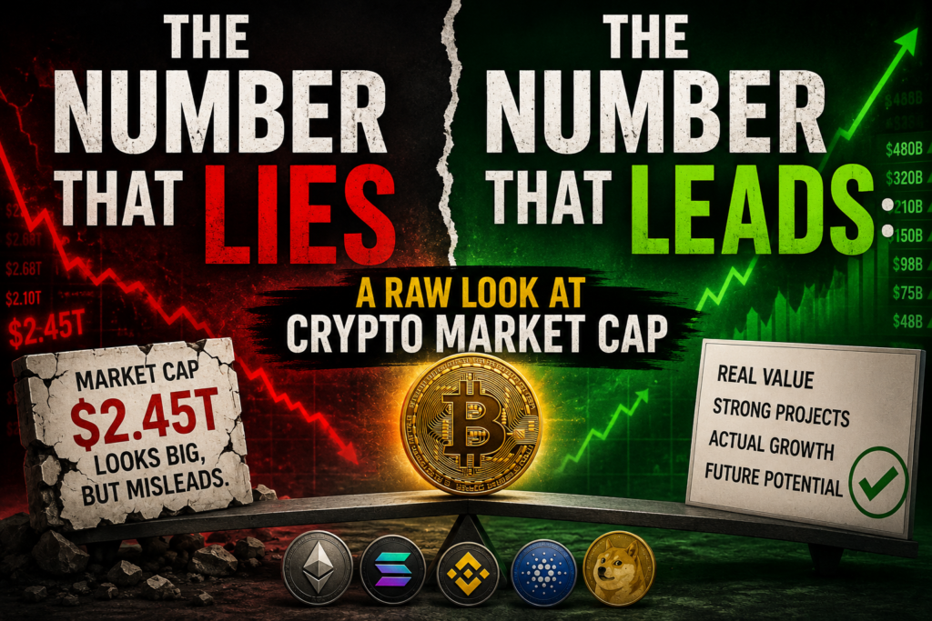 The Number That Lies, the Number That Leads: A Raw Look at Crypto Market Cap
