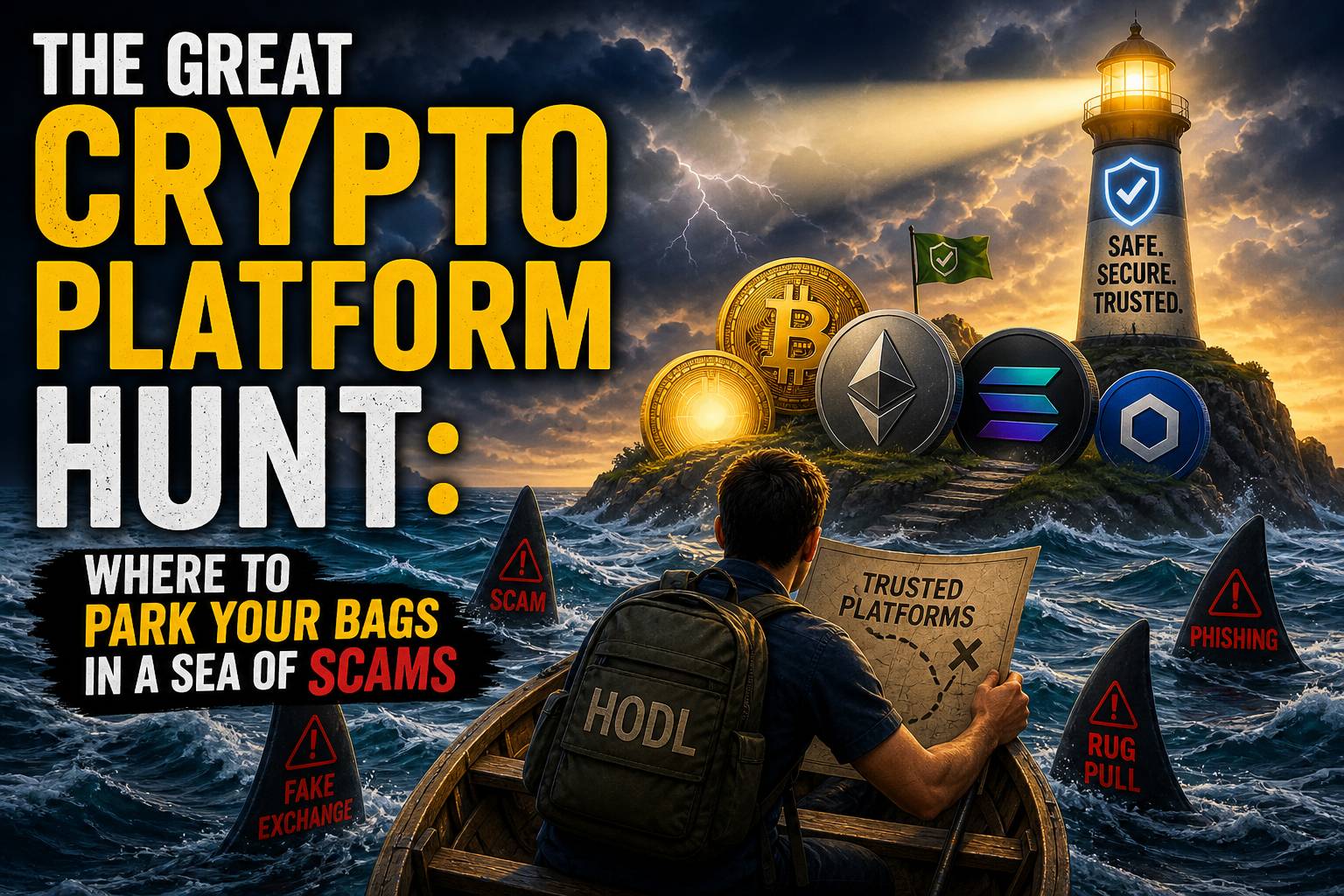 The Great Crypto Platform Hunt: Where to Park Your Bags in a Sea of Scams