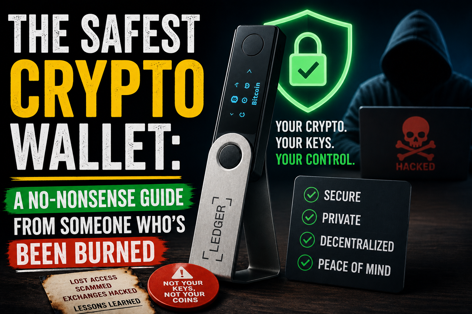 The Safest Crypto Wallet: A No-Nonsense Guide From Someone Who's Been Burned